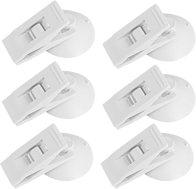 Multi Purpose Suction Cup Clips, Car Sunshade Cloth Fixing Clip, Refrigerator by TOGRAND