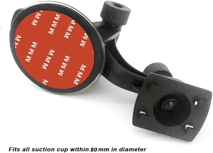 4 Pack 80mm Black Adhesive Dashboard Pad Mounting Disk, Mounting Disk - Image 6