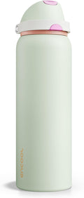 Insulated Water Bottle with Straw by ENCOOL