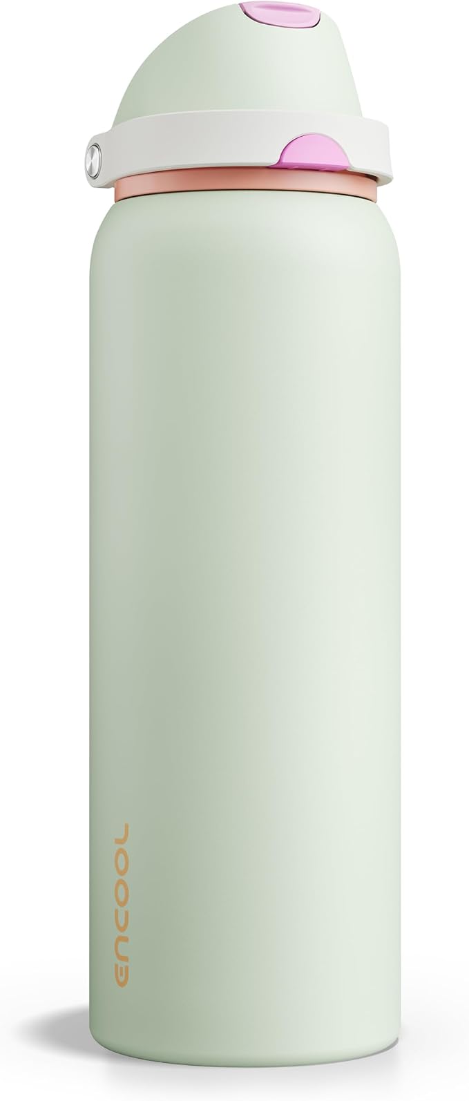 Insulated Water Bottle with Straw by ENCOOL