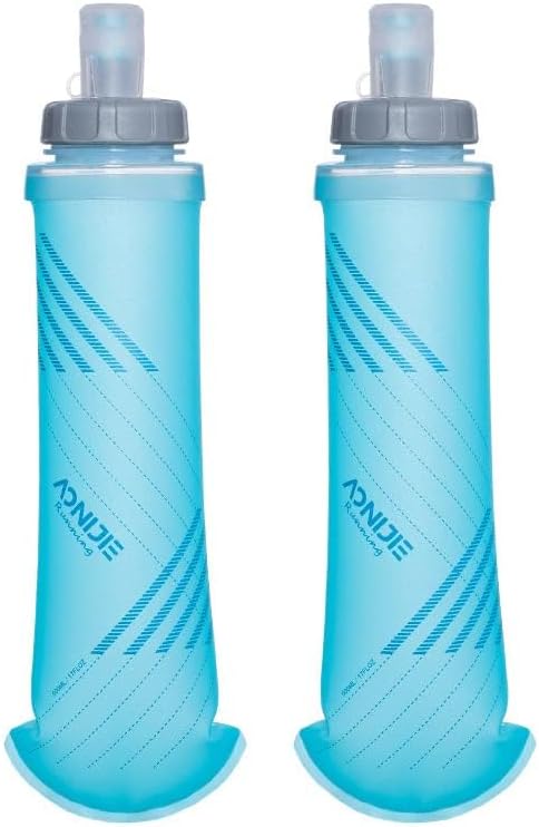 AONIJIE TPU Soft Flask Water Bottle Collapsible Running Flask - Image 2