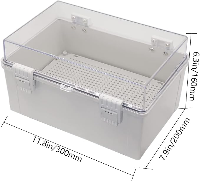 Zulkit Junction Box ABS Plastic Dustproof Waterproof IP65 Electrical Boxes - Image 2