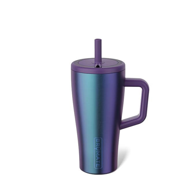 BrüMate Era 20 oz Tumbler with Handle and Straw | 100% Leakproof Insulated by Br%C3%BCMate