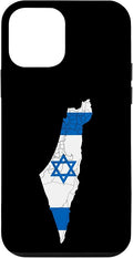 Israel National Flag Distressed Map Case by Unknown