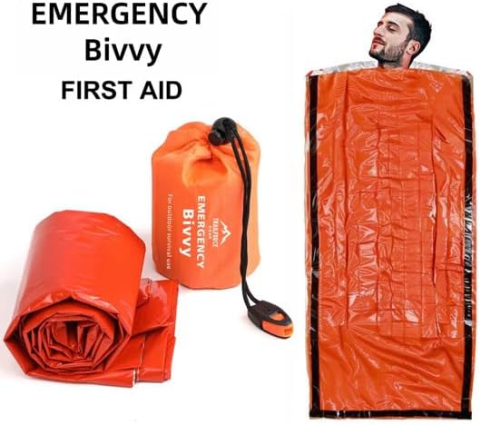 Emergency Bivy Sack Survival Sleeping Bag – Waterproof Thermal Emergency - Image 7