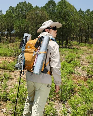 35L Hiking Backpack Detachable Frame Backpack - Image 6