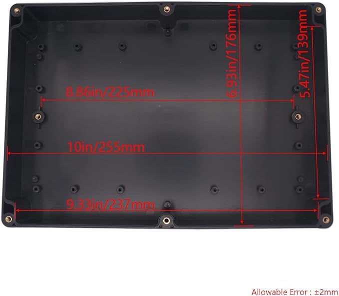 Project Box ABS Black Electrical Boxes IP65 Outdoor Waterproof Box Electronic - Image 4