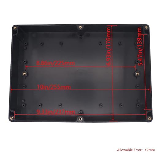 Junction Box IP65 Waterproof ABS Plastic Electrical Project Case Power Junction - Image 3
