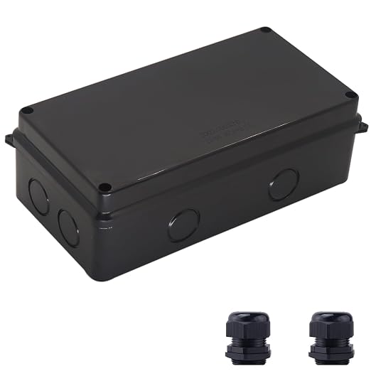Electrical Box, Outdoor Waterproof Box IP65 Junction Box by LuSumtly