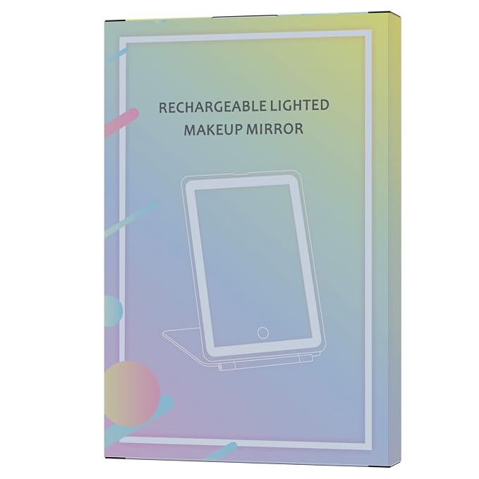 FUNTOUCH Rechargeable Travel Makeup Mirror - Image 7