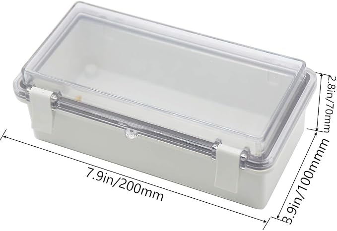 Zulkit Junction Box ABS Plastic Dustproof Waterproof IP65 Electrical Boxes - Image 2