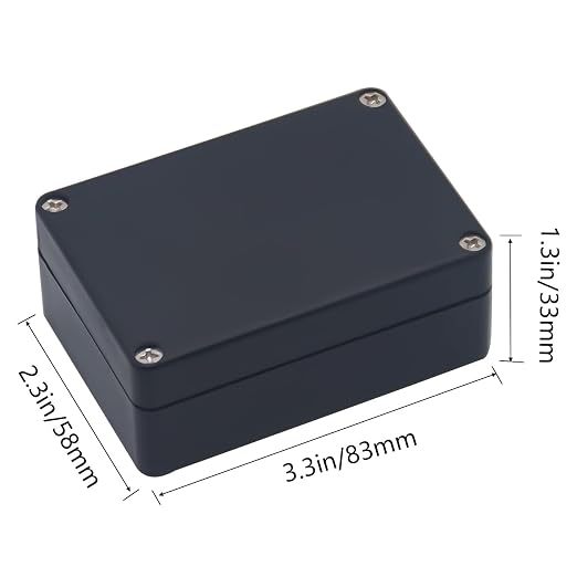 Junction Box IP65 Waterproof ABS Plastic Electrical Project Case Power Junction - Image 2
