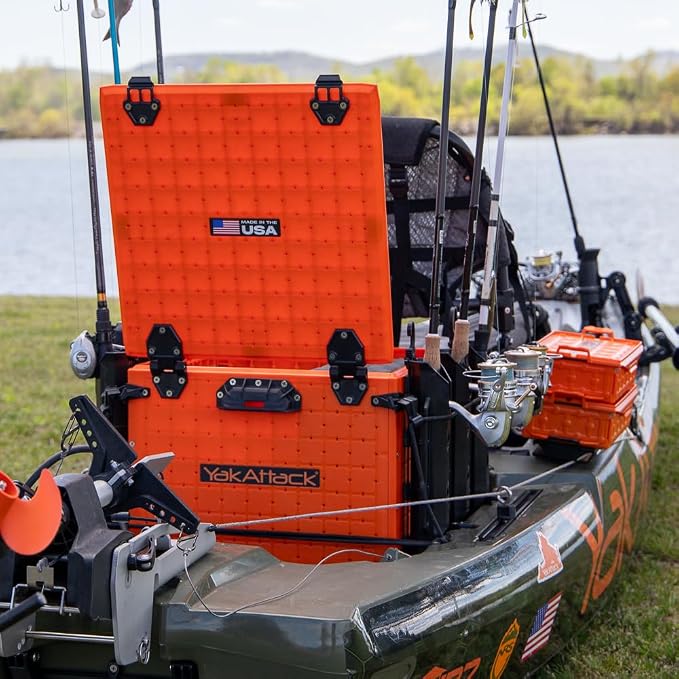 YakAttack BlackPak Pro 16" x 16" Kayak Fishing Crate - Image 8