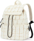CLUCI Puffy Quilted Backpack Purse by CLUCI