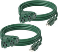 BN-LINK 2-Pack 10Ft Outdoor Extension Cord by BN-LINK