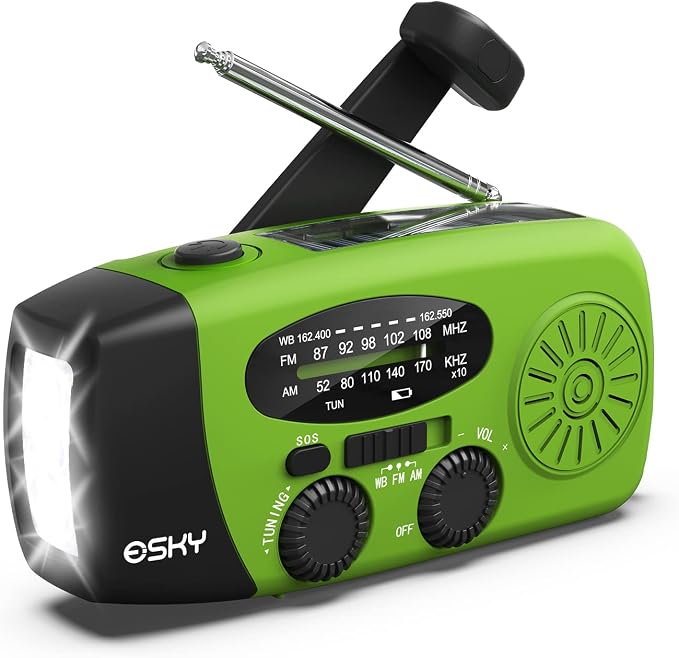 Esky Emergency Hand Crank Radio by Esky