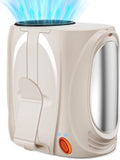 Tedajo AI Portable Waist Fan, 6-Speed 16000RPM Strong Turbo Airflow, 40H Max by Unknown