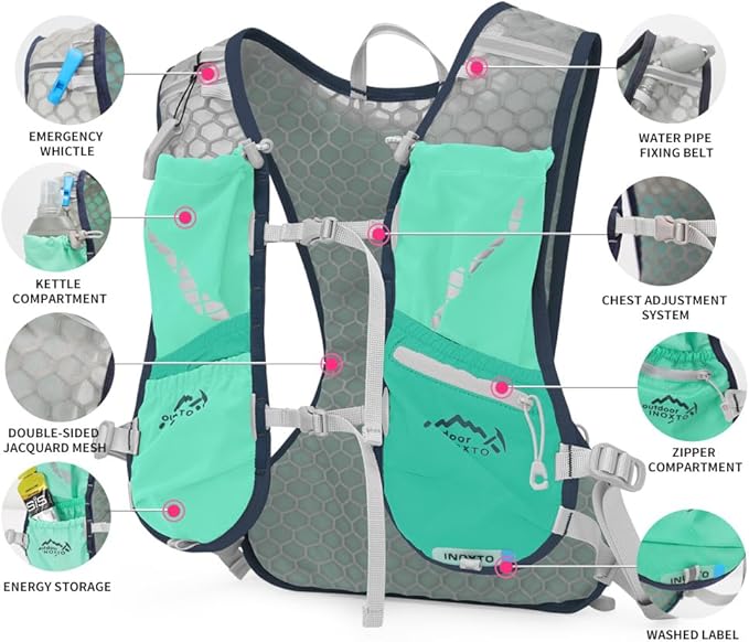 IX INOXTO Running Hydration Vest - Image 4