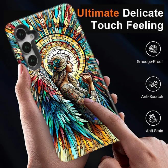 Compatible for Samsung Galaxy S25 Plus 5G Case, Dual Layer Heavy Duty 2 in 1 - Image 7