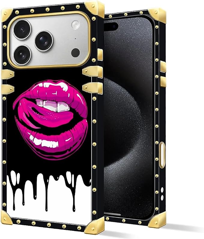 for iPhone 17 Pro Case Luxury Golden Decoration - Image 2