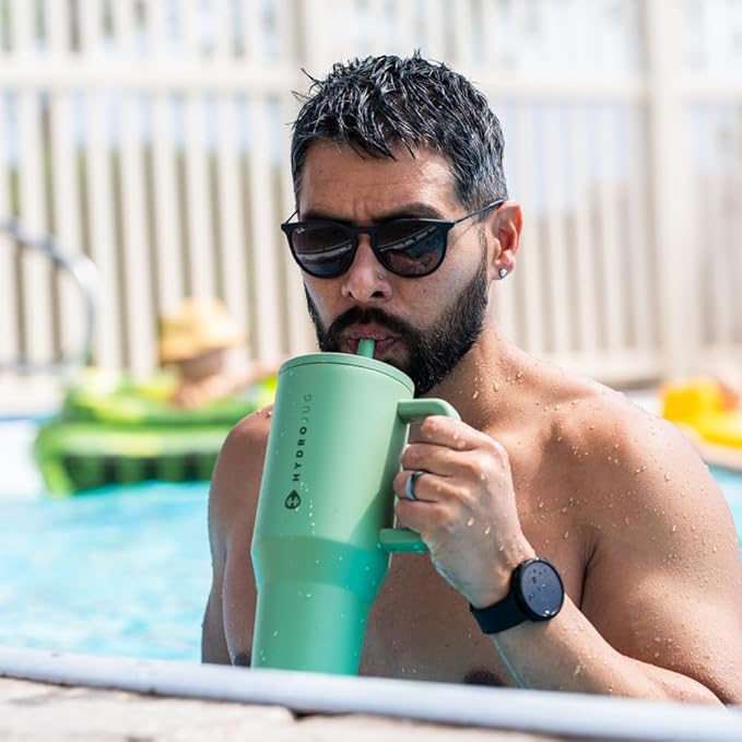 HydroJug Traveler - 40 oz Water Bottle - Fits in Cup Holder - Image 6