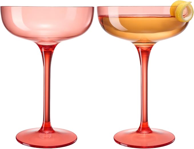 Acrylic Shatterproof Martini, Champagne & Cocktail Unbreakable Glasses | Set of - Image 5