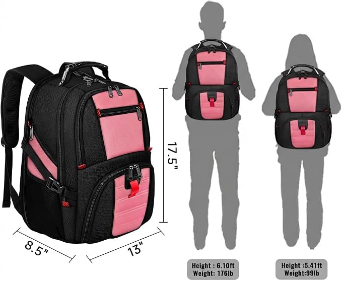 YOREPEK Large Backpack for Men, Extra Large Laptop Backpacks for Men Women - Image 8