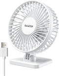 Gaiatop USB Desk Fan, Small But Powerful, Personal Portable Quiet 3 Speeds by GAIATOP
