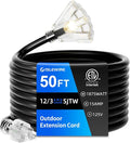 50 FT Outdoor Extension Cord by ISLEWIRE