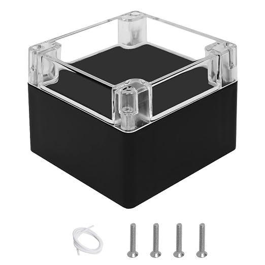 LeMotech Project Box ABS Plastic IP65 Waterproof Dustproof Electrical Junction by LeMotech