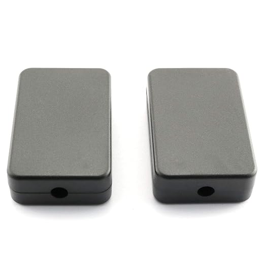 DGZZI Electrical Junction Box 4PCS Electric Plastic Black Waterproof Project - Image 4