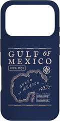 Gulf of Mexico 1672 Historic Map Case by Unknown