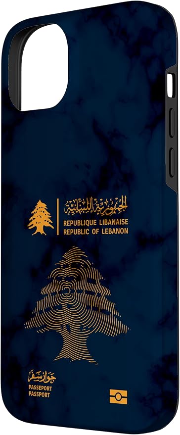 Lebanon, Lebanon Passport, Lebanon Flag, Lebanon map. Case - Image 2