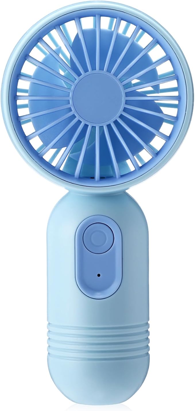 Rossesay 1 Pcs Mini Portable Fan Bulk Cute Handheld Lightweight Small Little by Rossesay