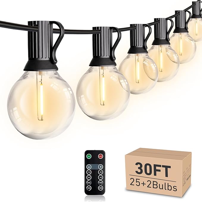 LED 30FT Outdoor String Lights by HistarDirect