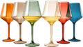 European Style Plastic Crystal, Stemmed Wine Glasses | Set of 6 | Acrylic by TheWineSavant