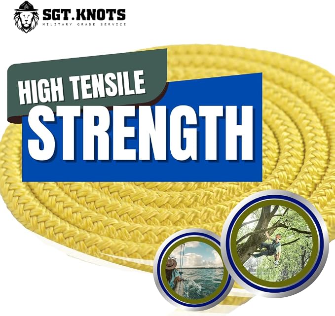 SGT KNOTS Arborist Double Braided Polyester Rope - Image 2