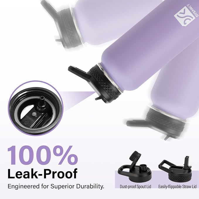 DYSANKY Insulated Water Bottle | Thickened Stainless Steel Vacuum Metal | - Image 7