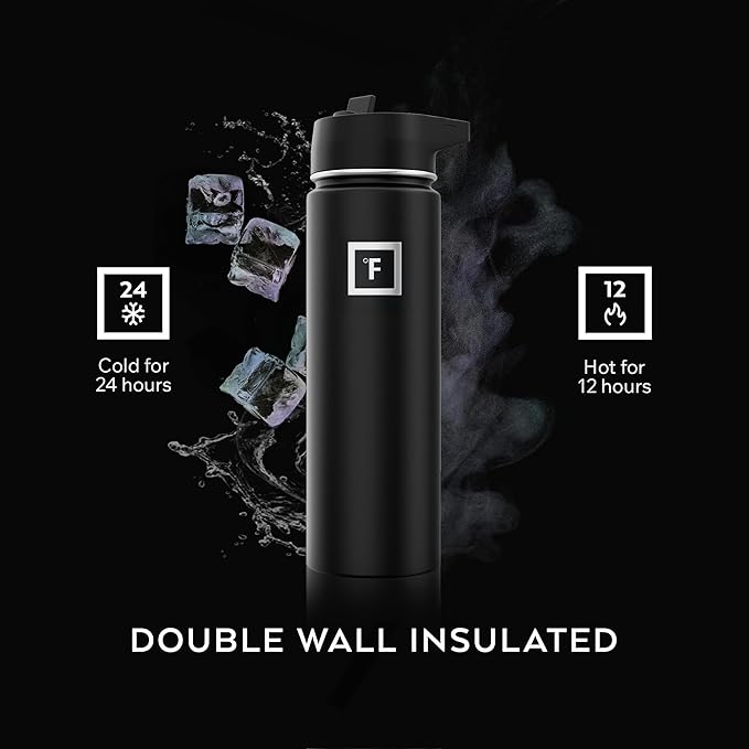 IRON °FLASK Camping & Hiking Hydration Flask - 18 oz Bubble Gum - Image 4