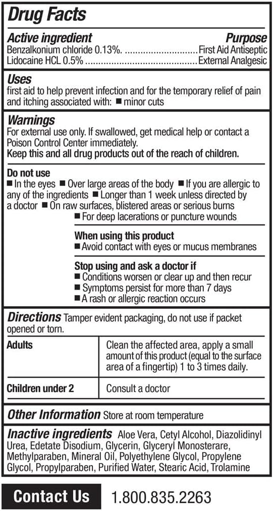 First Aid Only FAE-7011 SmartCompliance Refill Burn Cream Packets - Image 5