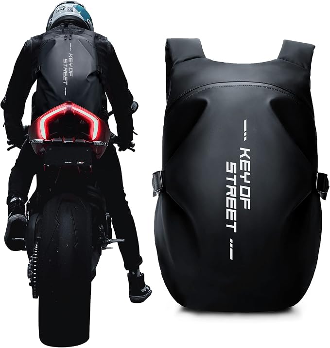Motorcycle Backpack, waterproof helmet backpack by WEPLAN