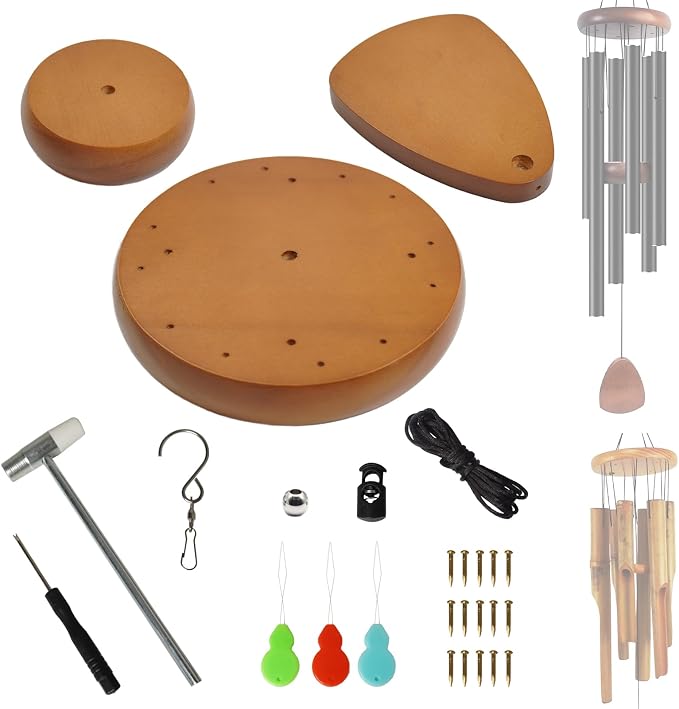 Wind Chime Replacement Parts, Wind Catcher, 19.6FT Nylon Cord, DIY Wind Chime by Unknown