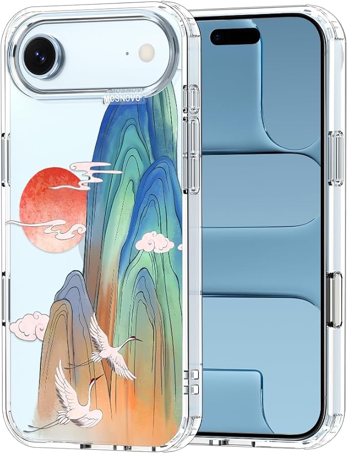 MOSNOVO for iPhone Air Case, Shockproof Military-Grade Protection 6.6ft Drop by Mosnovo