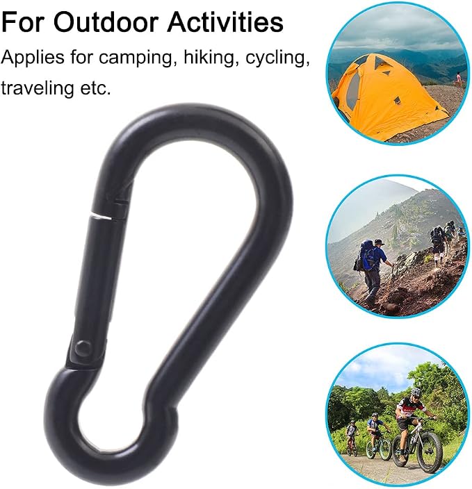 PROND Carabiner Clip, Heavy Duty Carabiner Clips, 316 Stainless Steel Carabiner - Image 2