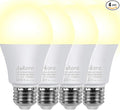 Aukora Motion Sensor Light Bulbs 4-Pack, 12W E26 Motion Activated Dusk to Dawn by AUKORA