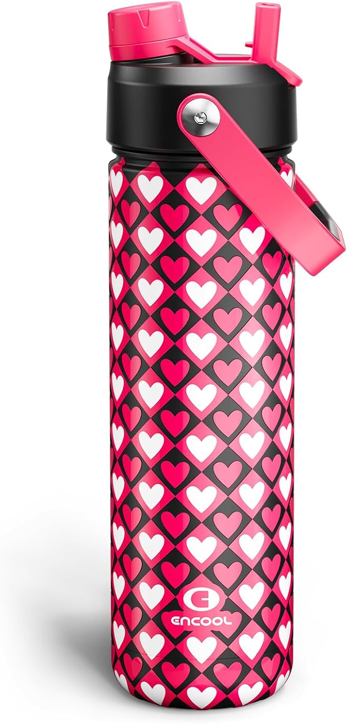ENCOOL Valentine's Day Insulated Water Bottle by ENCOOL