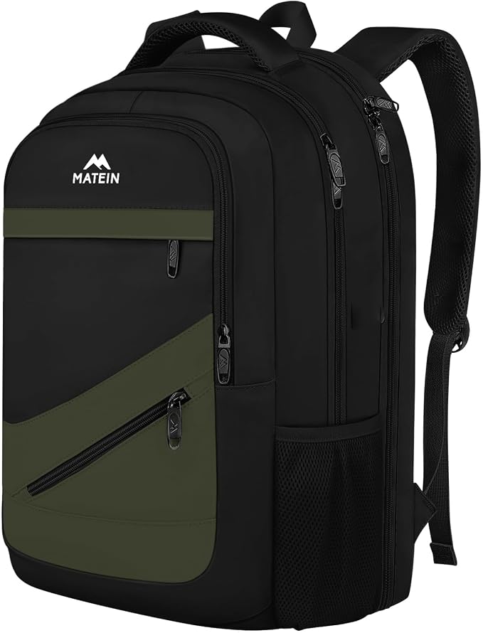 MATEIN 17 Inch Laptop Backpack for Work, Airline Approved Carry On Travel by MATEIN