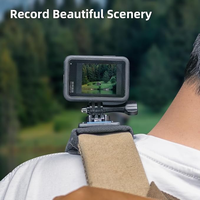 Backpack Shoulder Strap Mount Camera - Image 6