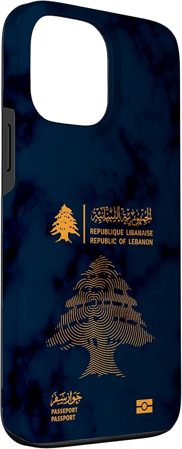 Lebanon, Lebanon Passport, Lebanon Flag, Lebanon map. Case - Image 3