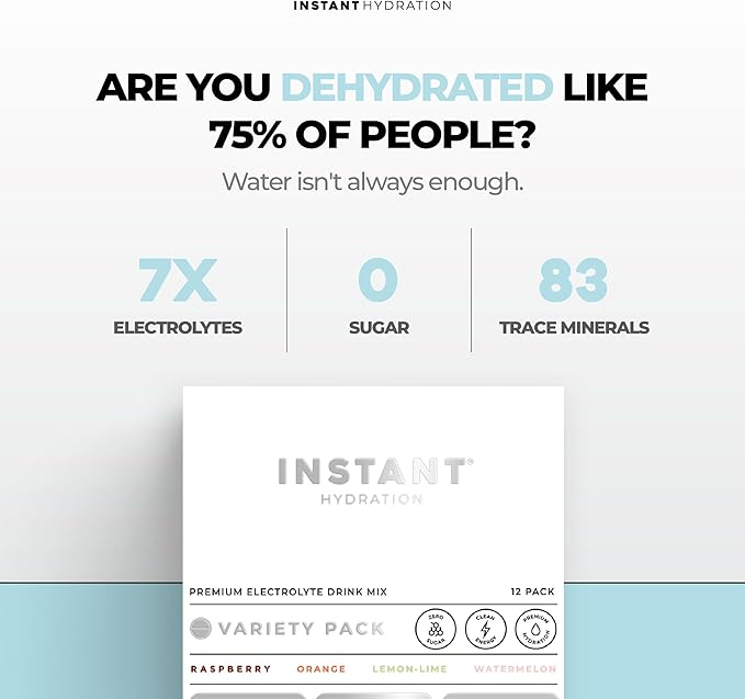 Instant Hydration Electrolytes Powder Packets - Image 2